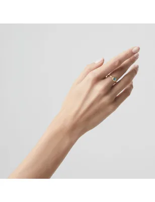 Anello Anello Loop Azzurro Piccolo M14 DONNA Giovanni Raspini