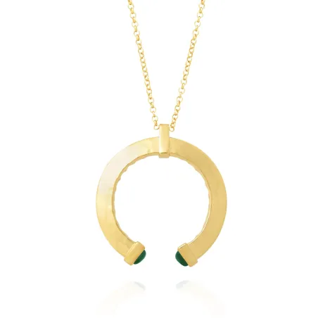 Collana Pendente Green Blade Dorato Donna Giovanni Raspini