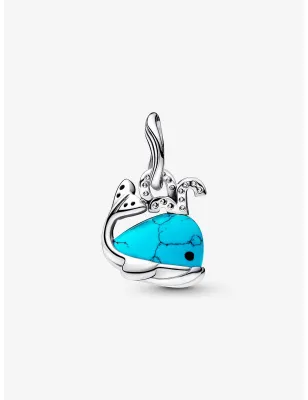 Charm Pendente Balena turchese Donna Pandora