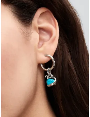 Charm Pendente Balena turchese Donna Pandora 793822C01 Pandora