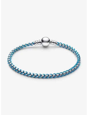 Bracciale Intreccio Tessuto Turchese 23cm Donna Pandora