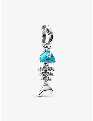 Charm Pendente Lisca di Pesce turchese Donna Pandora