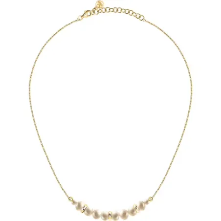 Girocollo dorato Perla in argento Donna Morellato