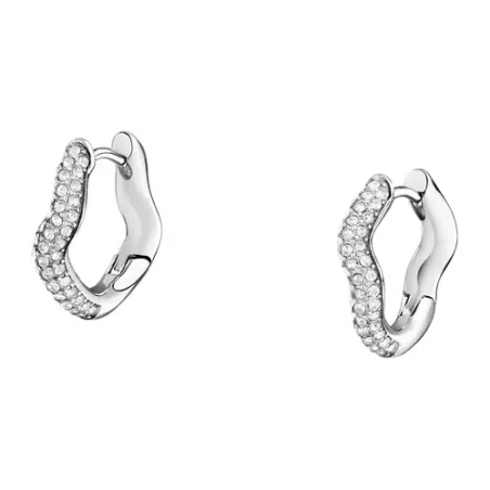 Orecchini Design Cerchio con cristalli Donna Morellato