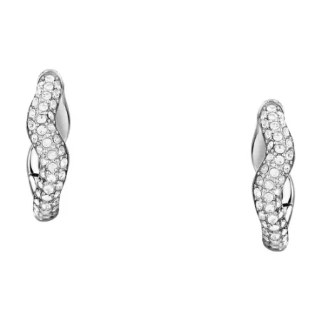 Orecchini Design Cerchio con cristalli Donna Morellato