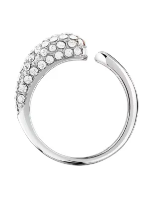 Anello Design Aperto pavé di cristalli mis.12 Donna Morellato