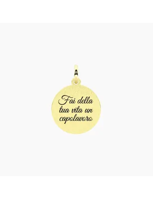 Ciondolo dorato Capolavoro Donna Kidult 741162 Kidult