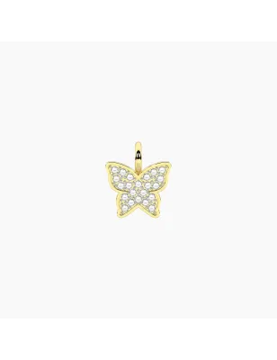 Ciondolo dorato Farfalla Donna Kidult 741188 Kidult
