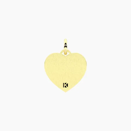 Ciondolo dorato cuore Il Posto più Bello DONNA Kidult