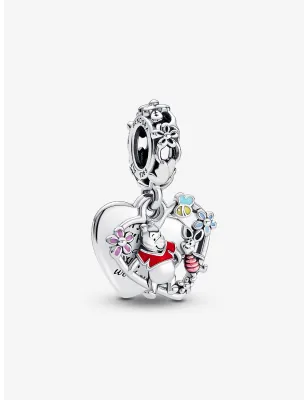 Charm Pendente Disney, Winnie the Pooh, Winnie e Pimpi Pandora 792214C01 Pandora