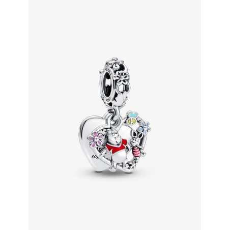 Charm Pendente Disney, Winnie the Pooh, Winnie e Pimpi Pandora 792214C01 Pandora