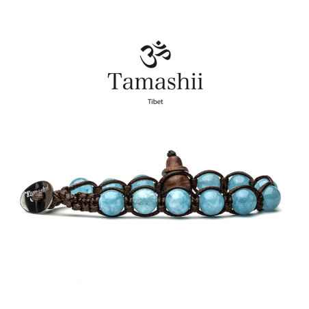 Bracciale Originale Giada Sky Blue Tamashii 1 Giro BHS900-196 Tamashii