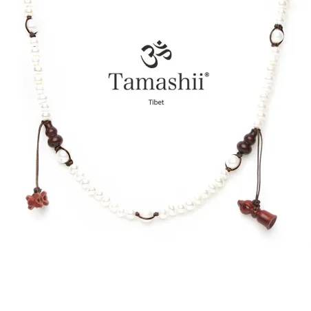 Collana Originale Perla Naturale Tamashii Mudra NHS1600-179 Tamashii