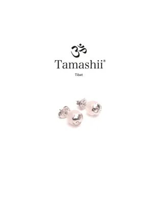 Orecchini Sphere Quarzo rosa Donna Tamashii