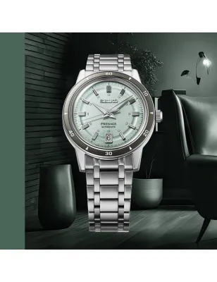 Orologio Style 60's Automatico 3 sfere data Uomo Seiko Presage