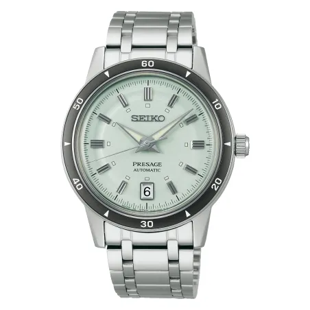 Orologio Style 60's Automatico 3 sfere data Uomo Seiko Presage