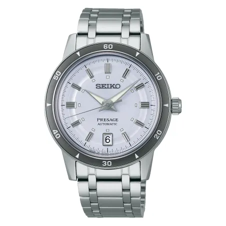 Orologio Style 60's Automatico 3 sfere data Uomo Seiko Presage