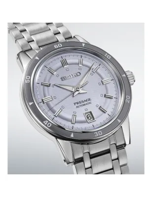 Orologio Style 60's Automatico 3 sfere data Uomo Seiko Presage SRPL73J1 Seiko