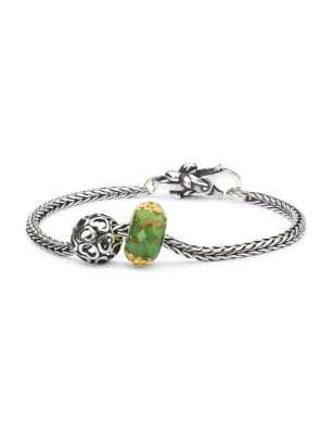 BEAD COPERTA DI CUORI DONNA TROLLBEADS  TAGBE-10201 Trollbeads
