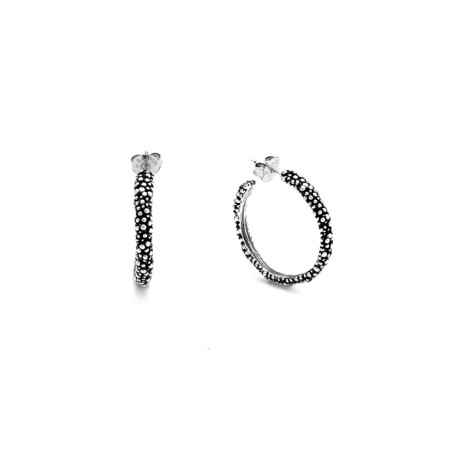 ORECCHINI CERCHIO GRANDE DONNA GIOVANNI RASPINI PERLAGE 10609 Giovanni Raspini