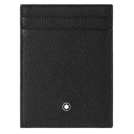PORTA CARTE DI CREDITO UOMO MONTBLANC SOFT GRAIN 129352 Montblanc