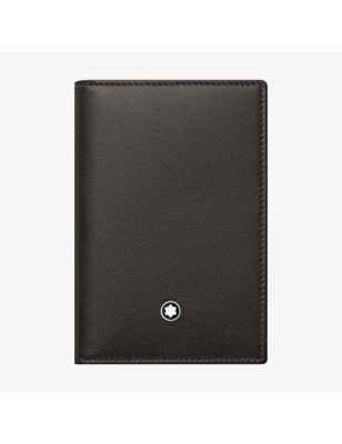 Porta Biglietti Da Visita marrone scuro Uomo Montblanc Meisterstuck 118307 Montblanc