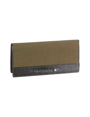 Portafoglio Nightflight in tessuto a costine Donna Montblanc 103609 Montblanc