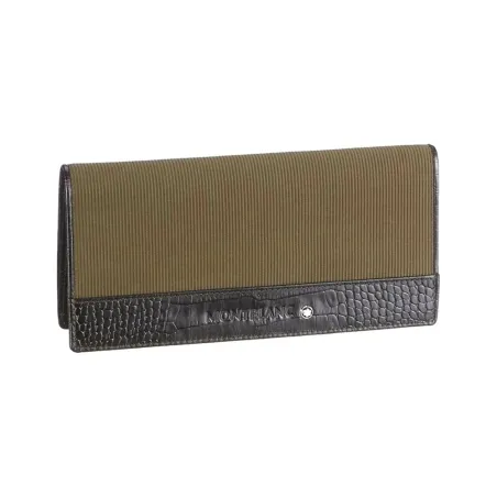 Portafoglio Nightflight in tessuto a costine Donna Montblanc 103609 Montblanc