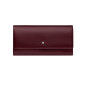Portafoglio in pelle burgundy 12 scomparti Donna Montblanc Meisterstuck Portafoglio in pelle burgundy 12 scomparti Donna Montblanc Meisterstuck