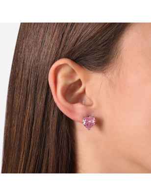 ORECCHINI LOBO CUORE ROSA DONNA CHIARA FERRAGNI FIRST LOVE J19AUV22 Chiara Ferragni