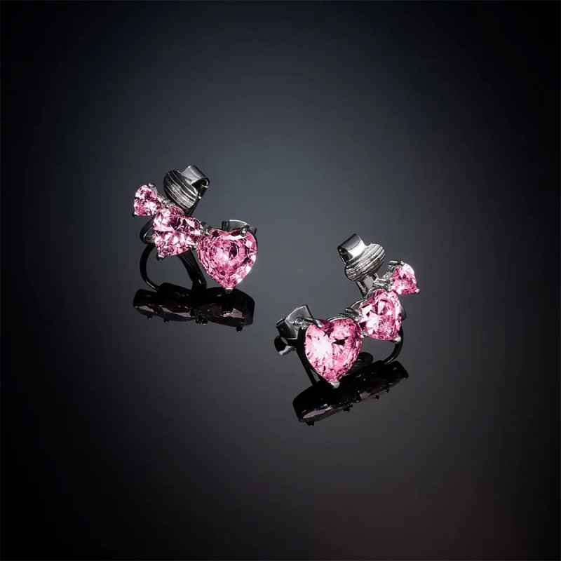 ORECCHINI ROSA DONNA CHIARA FERRAGNI INFINITY LOVE
