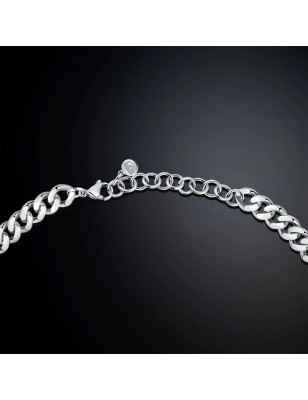 GIROCOLLO ZIRCONE CENTRALE BLU DONNA CHIARA FERRAGNI CHAIN J19AUW22 Chiara Ferragni