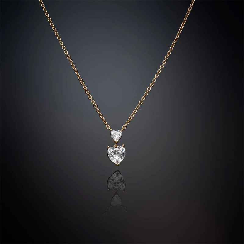 COLLANA CUORE BIANCO DONNA CHIARA FERRAGNI