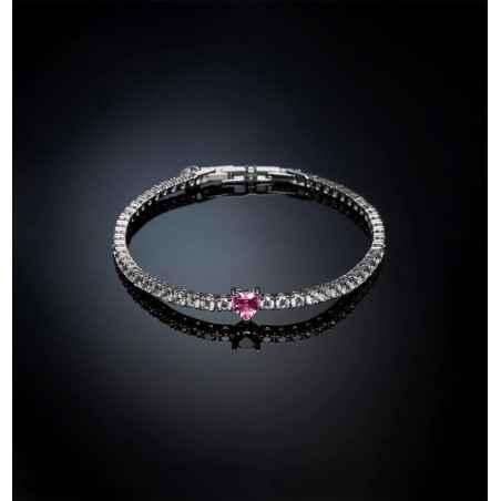 BRACCIALI CUORE ROSA DONNA CHIARA FERRAGNI FIRST LOVE J19AUV13 Chiara Ferragni