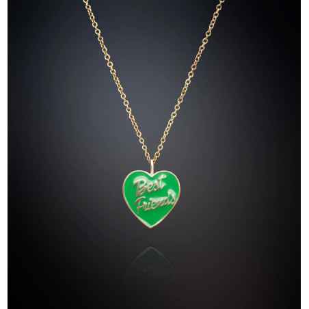 COLLANA CUORE VERDE BEST FRIENDS CHIARA FERRAGNI J19AVI02 Chiara Ferragni