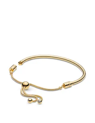 Bracciale rigido chiusura scorrevole gold Donna Pandora