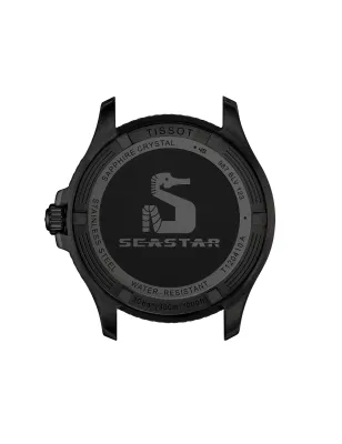 Orologio Pvd nero Quartz 40mm Uomo Tissot Seastar 1000