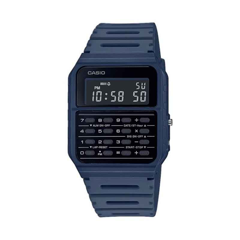 OROLOGIO CALCOLATRICE BLU UOMO-DONNA CASIO VINTAGE OROLOGIO CALCOLATRICE BLU UOMO-DONNA CASIO VINTAGE