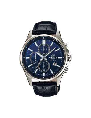 Orologio Acciaio e Pelle Uomo Casio Edifice