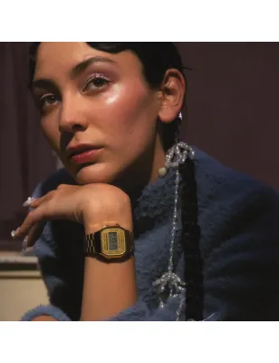 Orologio digitale placcato oro Casio Vintage A168WG-9EF Casio