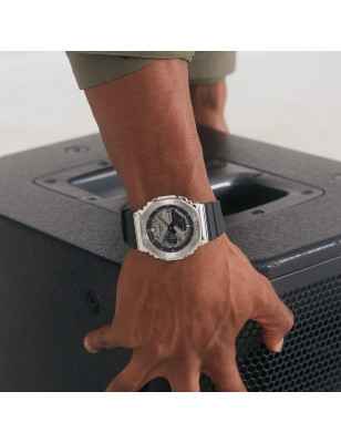 OROLOGIO ACCIAIO E RESINA UOMO CASIO G-SHOCK GM-2100-1AER Casio