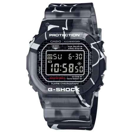 OROLOGIO STREET SPIRIT GRIGIO NERO UOMO CASIO G-SHOCK DW-5000SS-1ER Casio