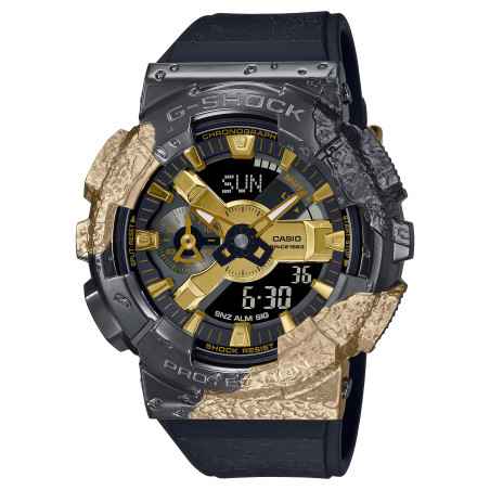 OROLOGIO ADVENTURE'S STONE NERO ORO UOMO CASIO G-SHOCK GM-114GEM-1A9ER Casio
