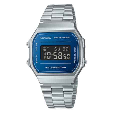 OROLOGIO SPECCHIO BLU UOMO-DONNA CASIO VINTAGE A168WEM-2BEF Casio