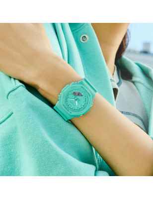 OROLOGIO TONE ON TONE TURCHESE DONNA CASIO G-SHOCK GMA-P2100-2AER Casio