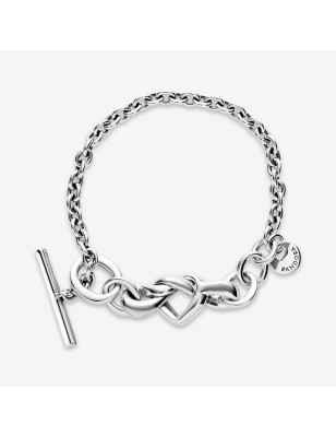 Bracciale Intrecci d'Amore 16 cm Donna Pandora Moments 598100-16 Pandora