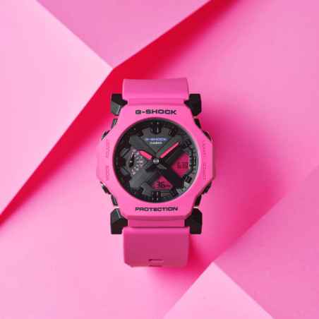 OROLOGIO IN RESINA ROSA DONNA CASIO G-SHOCK GA-2300-4AER Casio