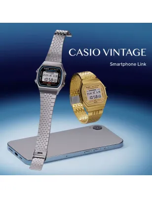 OROLOGIO FINITRUA ORO BLUETOOTH UOMO-DONNA CASIO VINTAGE ABL-100WEG-9AEF Casio