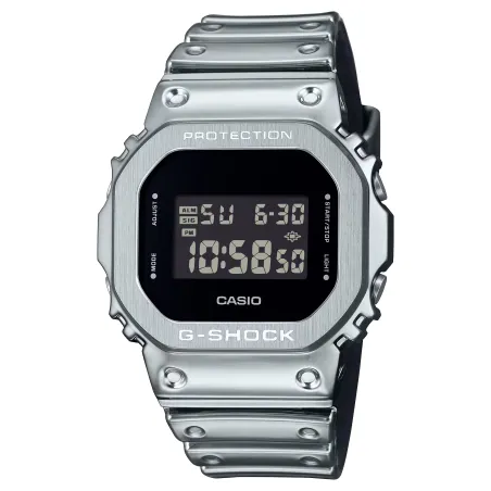 Orologio Fine Metallic Series Silver Uomo Casio G-Shock GM-5600YM-8ER Casio