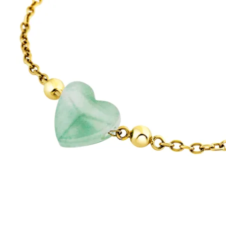 Bracciale dorato Candy con avventurina Donna Breil